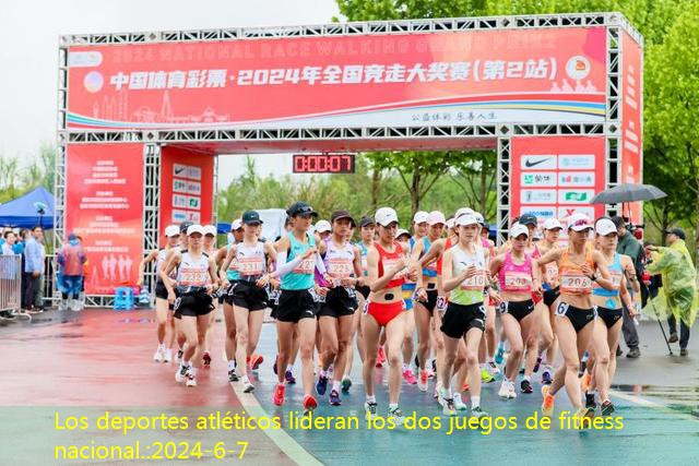 Los deportes atléticos lideran los dos juegos de fitness nacional.