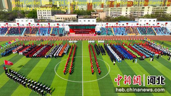 Hebei Gaobei Store 2024 Se abrieron juegos de atletismo de estudiantes de primaria y secundaria